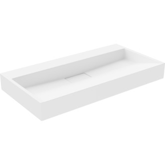 Mexen Ava umyvadlo na desku z konglomerátu B/O 90 x 46 cm, bílá - 23019000