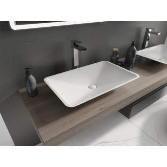 Mexen Esper umyvadlo na desku z konglomerátu 60 x 38 cm, bílá - 23036001