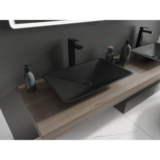 Mexen Esper umyvadlo na desku z konglomerátu 60 x 38 cm, černá - 23036071