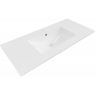 Mexen Atena dřez zapuštěný do desky 101 x 46 cm, bílá - 25011000
