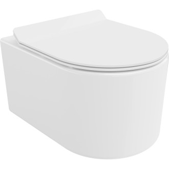 Mexen Sofia rimless WC + SLIM soft-close sedátko, Duroplast, bílá 30540100