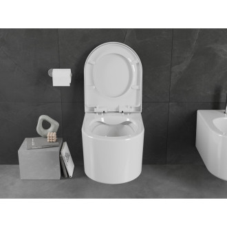 Mexen Sofia rimless WC se sedátkem soft-close, odolná, Duroplast, bílá 30540200