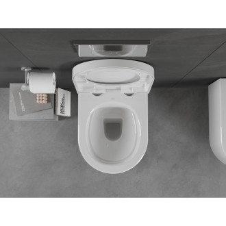 Mexen Sofia rimless WC se sedátkem soft-close, odolná, Duroplast, bílá 30540200