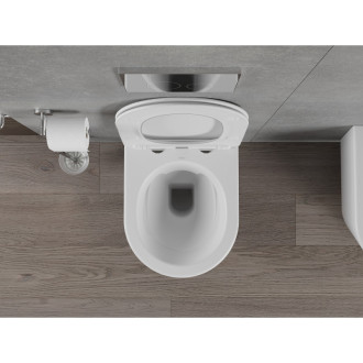 Mexen RICO WC mísa Rimless Duroplast + sedátko, bílá mat 30724001