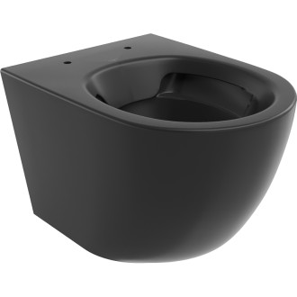 Mexen LENA BLACK WC závěsný klozet rimless, Slim, duroplast 3322XX85
