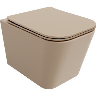 Mexen Teo rimless WC + SLIM soft-close sedátko, duroplast, cappuccino matt 30854064