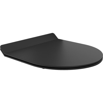 MEXEN SLIM WC sedátko, černá lesk 39010185