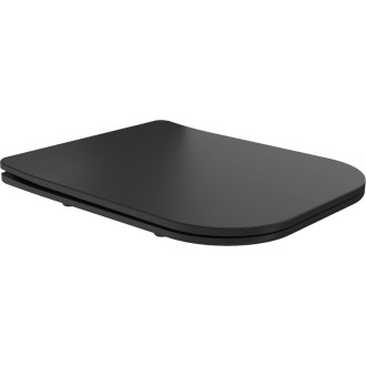 MEXEN TEO SLIM Soft Close sedátko DUROPLAST, černá mat 39060185