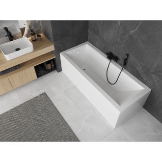 Mexen Cubik obdélníková vana 180 x 80 cm s pláštěm, bílá - 55031808000X