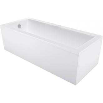 Mexen Cubik obdélníková vana 190 x 90 cm s pláštěm, bílá - 55031909000X