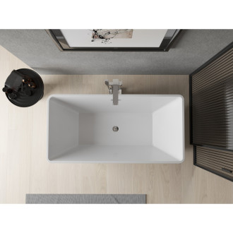 MEXEN MALAGA vana volně stojící 150x75x58 bílá 51421507500