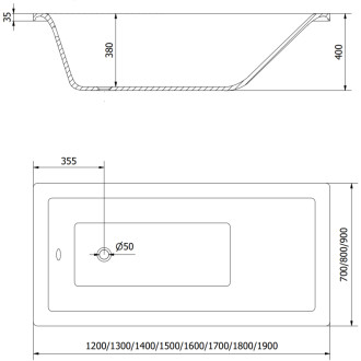 Mexen Cubik vana 150x70cm panel + zástěna 80 cm, transparent, zlatá 550315070X9208025000
