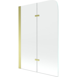 Mexen Felix vanová zástěna 2-list 80 x 140 cm, zlatá - 890-080-002-50-00