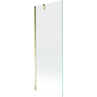 Mexen Next vanová zástěna jednokřídlá 70x150 cm, transparent, zlatá 895-070-000-00-00-50