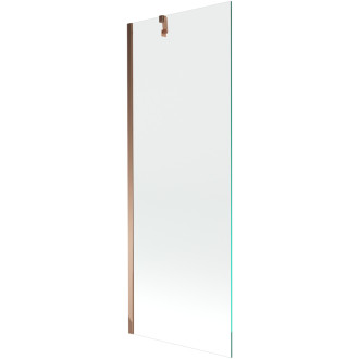 Mexen Next vanová zástěna jednokřídlá 70 x 150 cm, transparentní, růžové zlato - 895-070-000-00-00-60