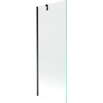 Mexen Next vanová zástěna jednokřídlá 70x150 cm, transparent, černá 895-070-000-00-00-70