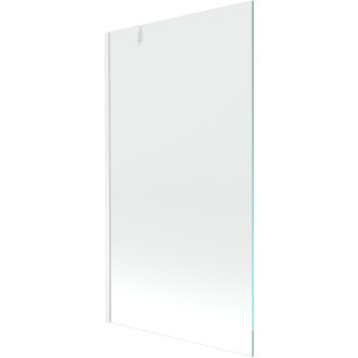 Mexen Next vanová zástěna jednokřídlá 100x150 cm, transparent, bílá 895-100-000-00-00-20