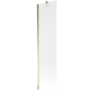 Mexen Next vanová zástěna jednokřídlá 50 x 150 cm, mráz, zlatá - 895-050-000-00-30-50