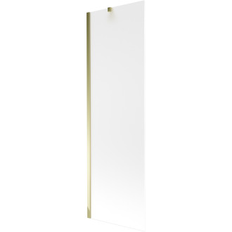 Mexen Next vanová zástěna jednokřídlá 60 x 150 cm, mráz, zlatá - 895-060-000-00-30-50