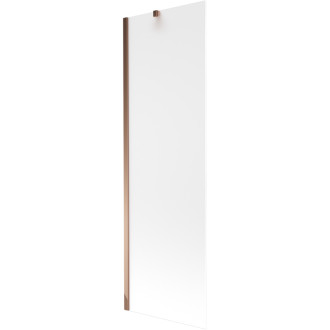 Mexen Next vanová zástěna jednokřídlá 60 x 150 cm, mráz, růžové zlato - 895-060-000-00-30-60