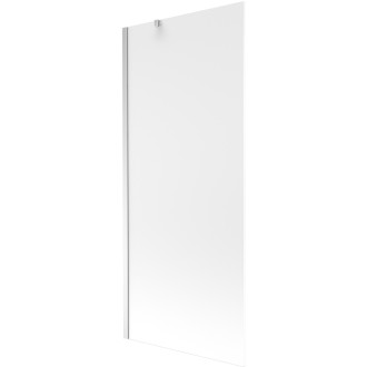 Mexen Next vanová zástěna jednokřídlá 80 x 150 cm, mráz, chrom - 895-080-000-00-30-01