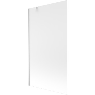Mexen Next vanová zástěna jednokřídlá 100 x 150 cm, mráz, chrom - 895-100-000-00-30-01