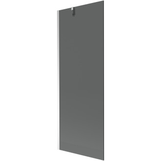 Mexen Next vanová zástěna jednokřídlá 70 x 150 cm, grafit, chrom - 895-070-000-00-40-01