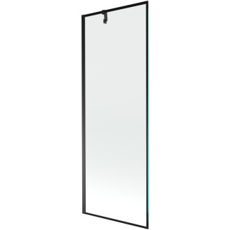Mexen Next vanová zástěna jednokřídlá 70 x 150 cm, černý vzor, černá 895-070-000-00-70-70