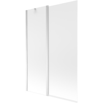 Mexen Flip vanová zástěna jednokřídlá 120 x 150 cm, mráz, chrom - 894-120-101-01-30