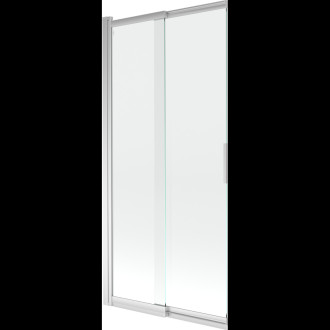 Mexen Fox 2-křídlá vanová zástěna posuvná 85x150 cm, transparent, chrom 891-085-002-01-00