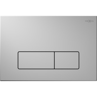 Mexen Fenix 13 Slim splachovací tlačítko, matný chrom - 601302
