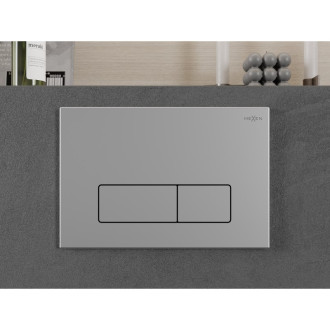 Mexen Fenix 13 Slim splachovací tlačítko, matný chrom - 601302