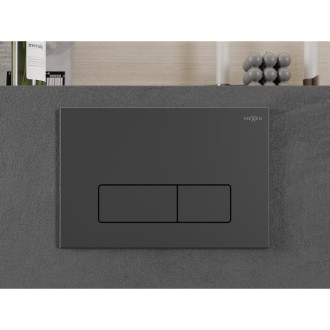 Mexen Fenix 13 Slim splachovací tlačítko, pistolová šedá - 601366