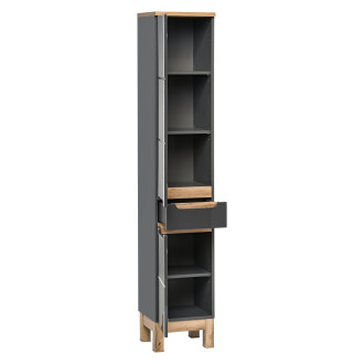 Comad BALI GRAPHITE 800 FSC vysoká skříň 35cm