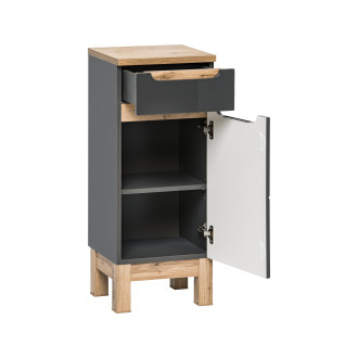 Comad BALI GRAFIT FSC 810 FSC nízká skříňka 35cm