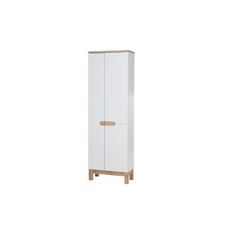 Comad  BALI WHITE 900 FSC vysoká skříňka s úložným prostorem na mop 60cm