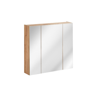 COMAD CAPRI OAK 843A FSC Zrcadlová skříňka 80cm