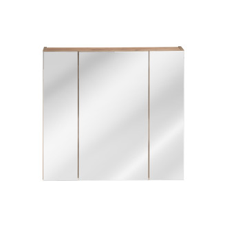 COMAD CAPRI OAK 843A FSC Zrcadlová skříňka 80cm