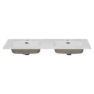 Comad GO 120D/DP -8095 Nábytkové umyvadlo dvojitá mísa - umyvadlo do skříňky 121 x 46 cm