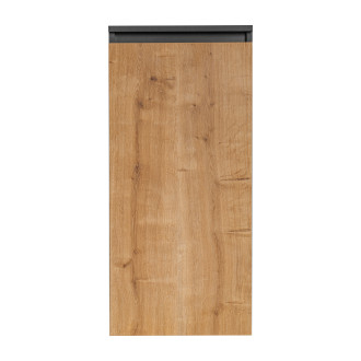 COMAD MONAKO GREY OAK 811 Spodní skříňka 40cm s košem na prádlo