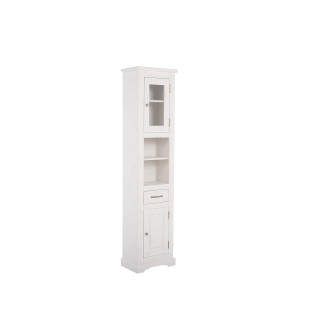 Comad ROMANTIC 800 WHITE vysoká skříňka 45cm