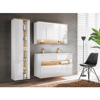 COMAD BAHAMA WHITE 843 FSC Zrcadlová skříňka 120cm