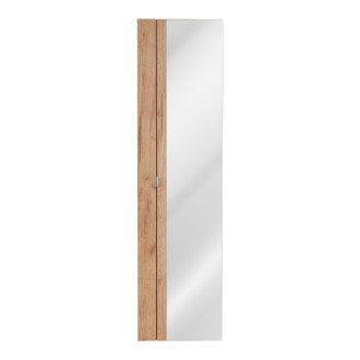 COMAD CAPRI OAK 803A FSC Vysoká skříňka se zrcadlem