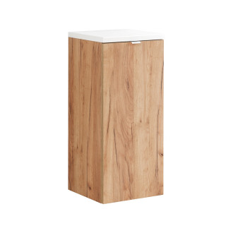 COMAD CAPRI OAK 811A FSC Nízká skříňka s košem na prádlo