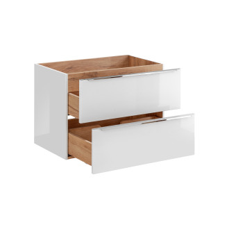 COMAD CAPRI WHITE 821B FSC Skříňka pod umyvadlo 80cm