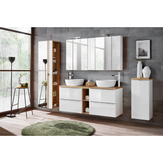 COMAD CAPRI WHITE 830B FSC Nástěnná skříňka