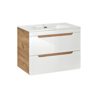 COMAD ARUBA WHITE 820- 60 CM FSC Skříňka pod umyvadlo
