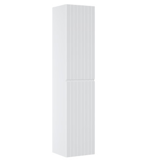 Comad ICONIC WHITE 80-01-D-2D vysoká koupelnová skříňka