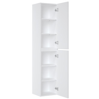 Comad ICONIC WHITE 80-01-D-2D vysoká koupelnová skříňka