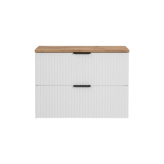 Comad ADEL WHITE 82-80-B-2S koupelnová skřínka pod umyvadlo 80 cm